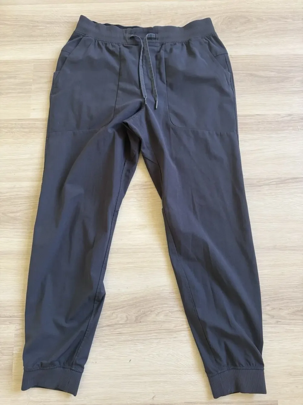 Lululemon ABC Jogger Warpstreme Dark Gray Obsidian Stretch Men’s Size Large
